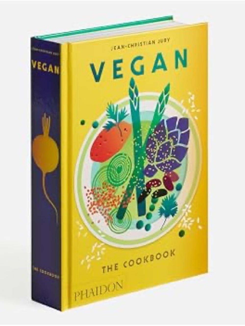 Vegan Cookbook - Bright Yellow Cover